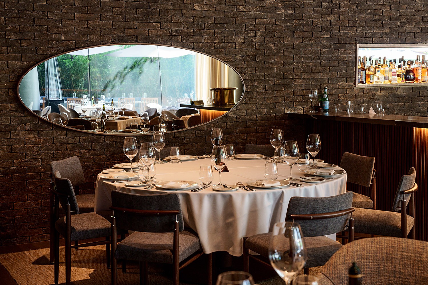 Interior of Restaurante Gero at Fasano Itaim, São Paulo — Gero São Paulo Italian restaurant